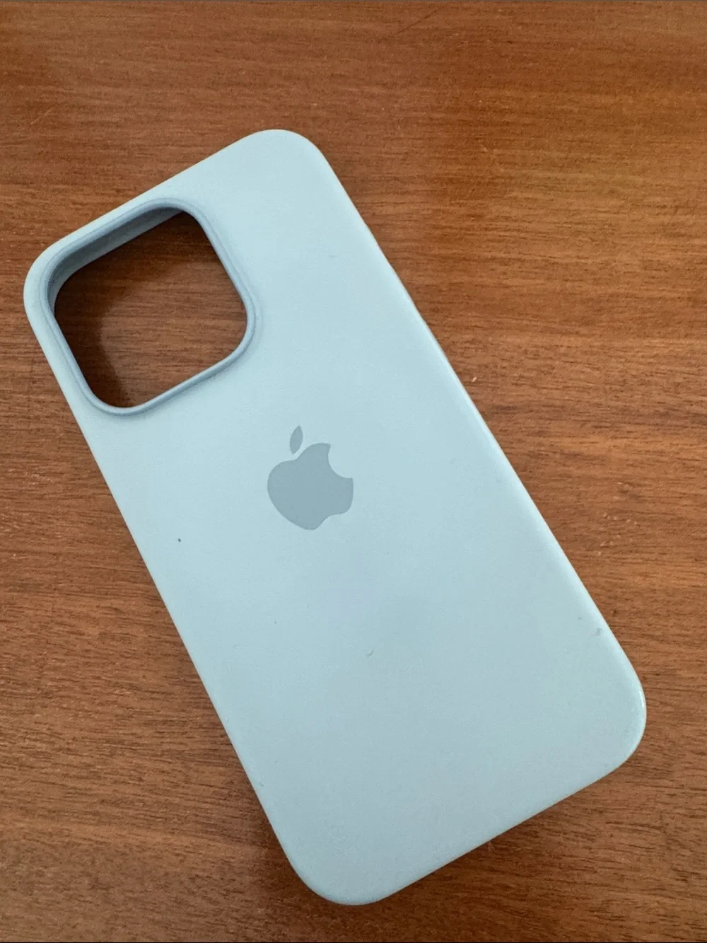 Apple Silicone iPhone Case - Light blue
